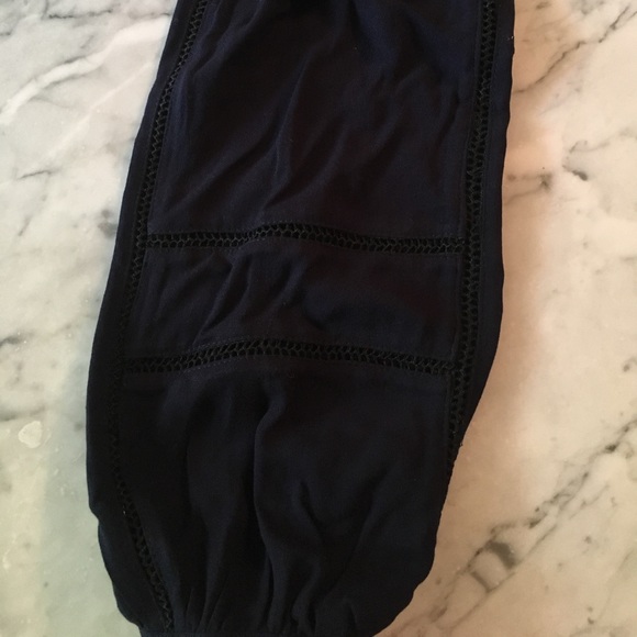 Anthro Greylin Tie-Waist Long Sleeve Jumpsuit Sz M - Picture 3 of 4